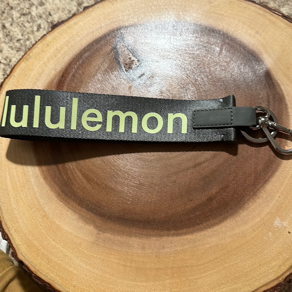 Lululemon keychain